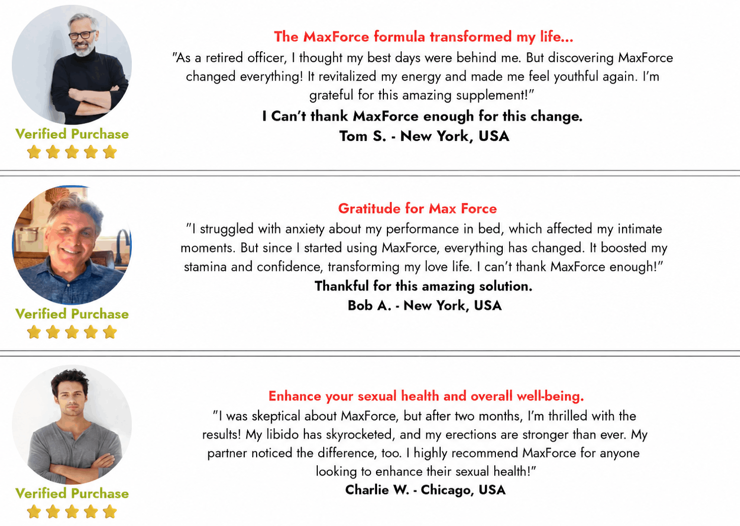 Max force gummies reviews